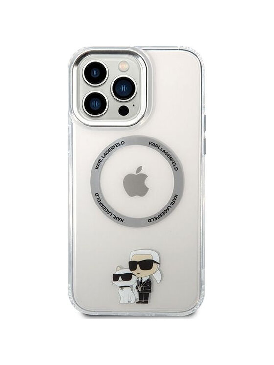 KARL LAGERFELD KARL LAGERFELD Etui na telefon MagSafe Przezroczysty