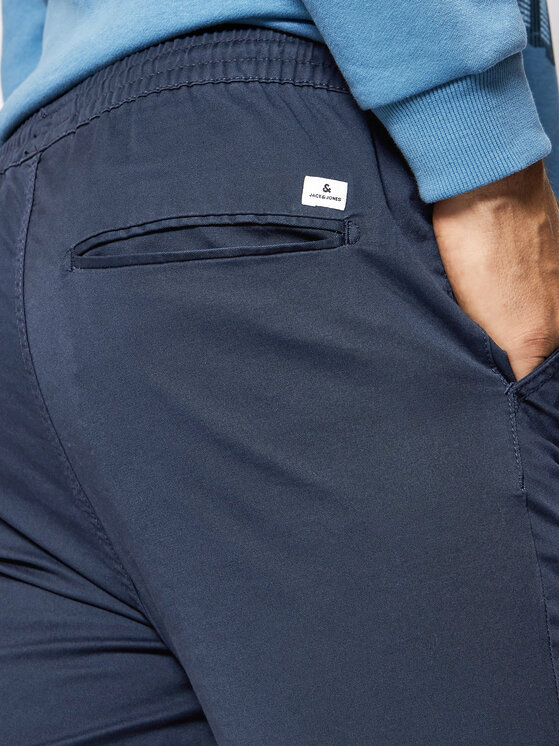 Pantaloni di tessuto Gordon 12183482 Blu scuro