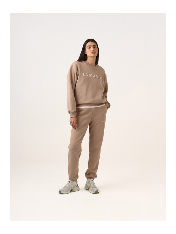 La Mania La Mania Pantaloni da tuta PERSON Beige Active Fit