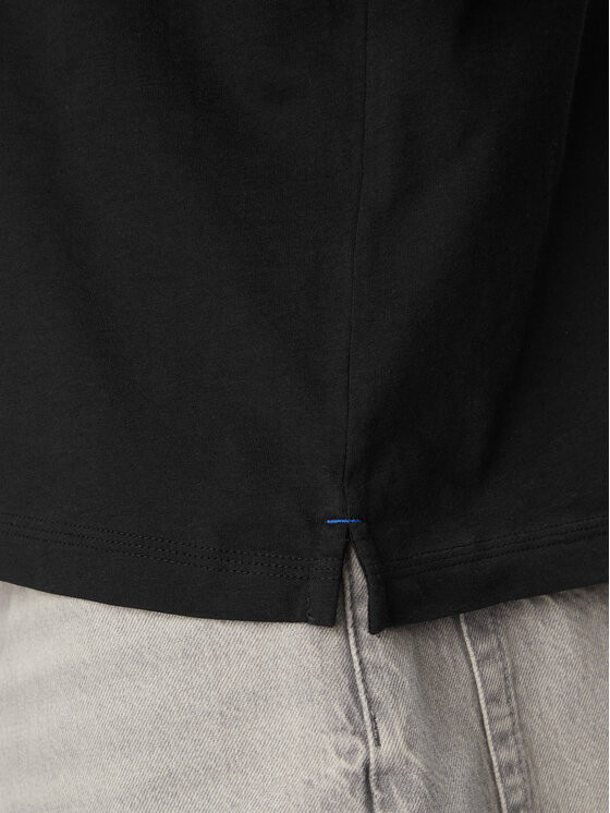 HUGO HUGO Marškinėliai Nohacrop 50556406 Juoda Loose Fit