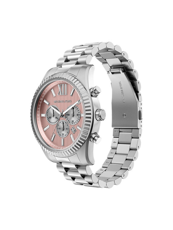 Michael Kors Michael Kors Ρολόι Lexington Man Chrono MK9247 Ασημί
