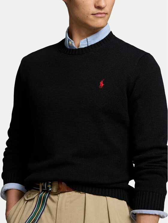 Polo Ralph Lauren Polo Ralph Lauren Pulover 710810846020 Negru Regular Fit