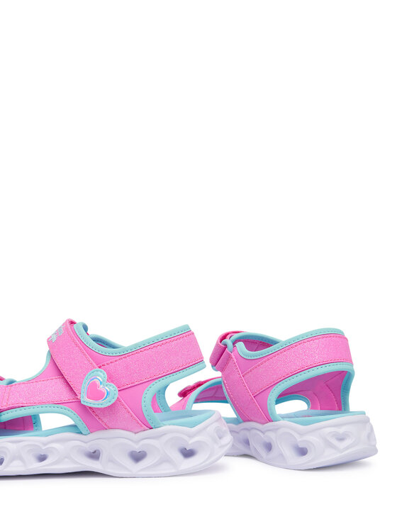 Skechers Skechers Sandały Heart Lights Sandals 303114L/PKTQ Różowy