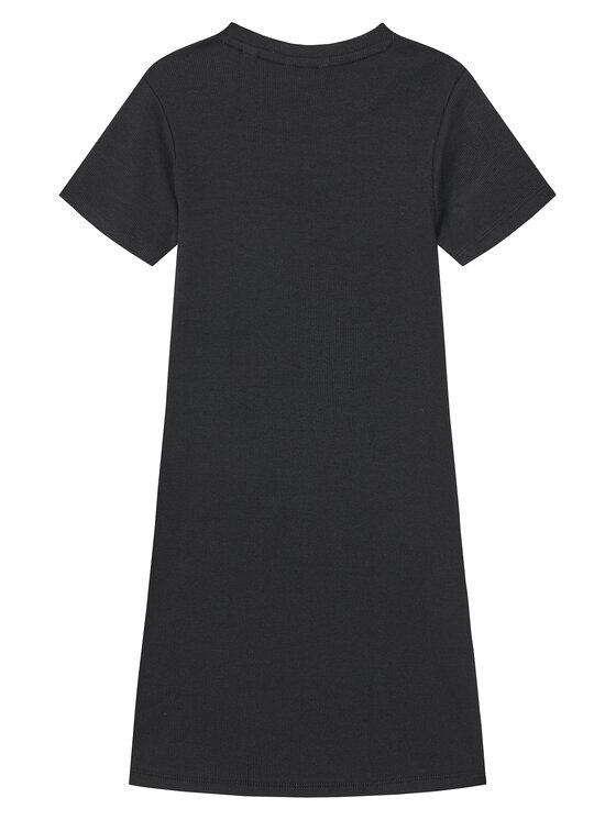 Guess Guess Každodenní šaty J5YK11 KBZP4 Černá Regular Fit