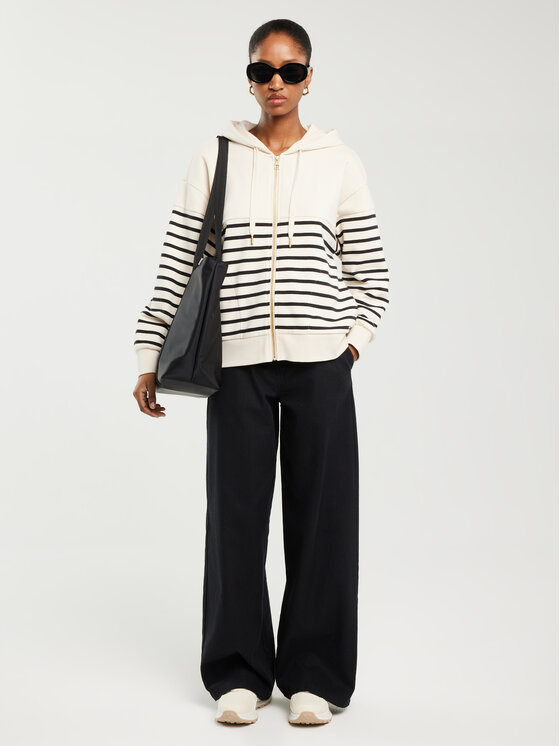 BIG STAR BIG STAR Bluza SELINA Kremowy Comfort Fit