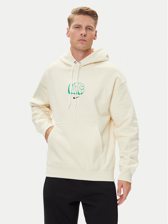 Nike Bluza Solo Swoosh HQ4181 Żółty Regular Fit