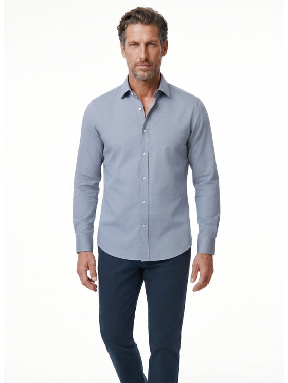 Pako Lorente Pako Lorente Koszula P26WF-1X-013 Szary Slim Fit