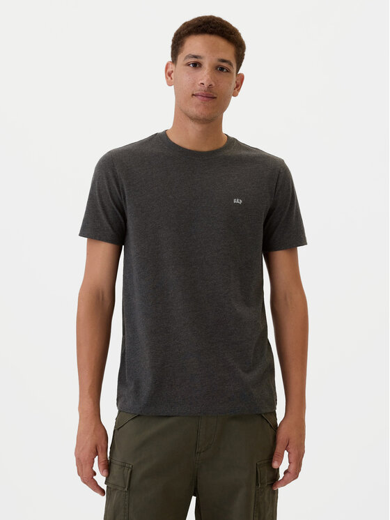 Gap T-krekls 502022-00 Pelēks Regular Fit