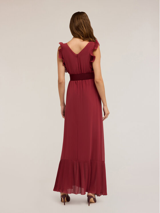 Motivi Motivi Vestito elegante 7219Q003335N036 Bordeaux A-Line Fit