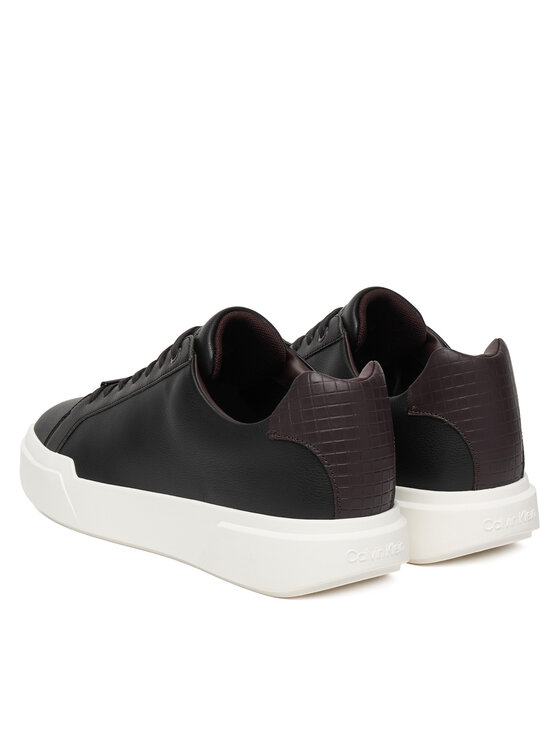 Calvin Klein Calvin Klein Sneakers Chunky Cupsole Laceup Clean Lth HM0HM02239 Negru