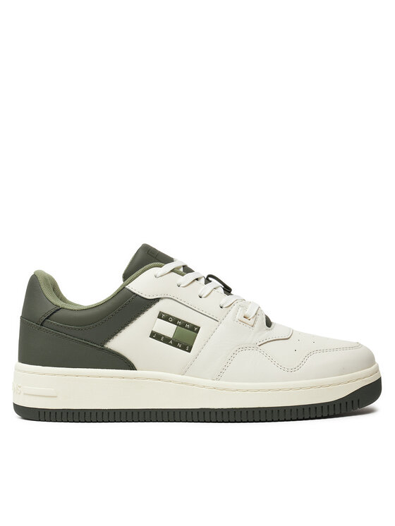 Tommy Jeans Sneakers Tjm Basket Leather EM0EM01434 Verde