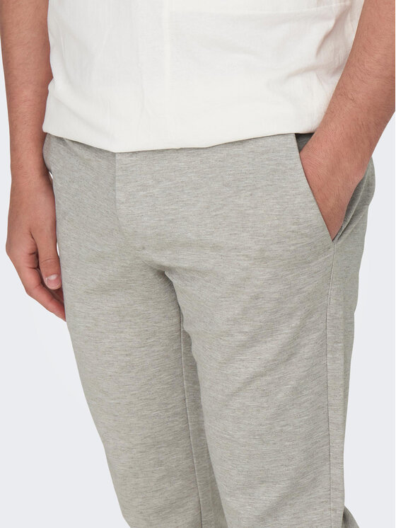 Only & Sons Only & Sons Čino bikses Mark 22026326 Pelēks Slim Fit