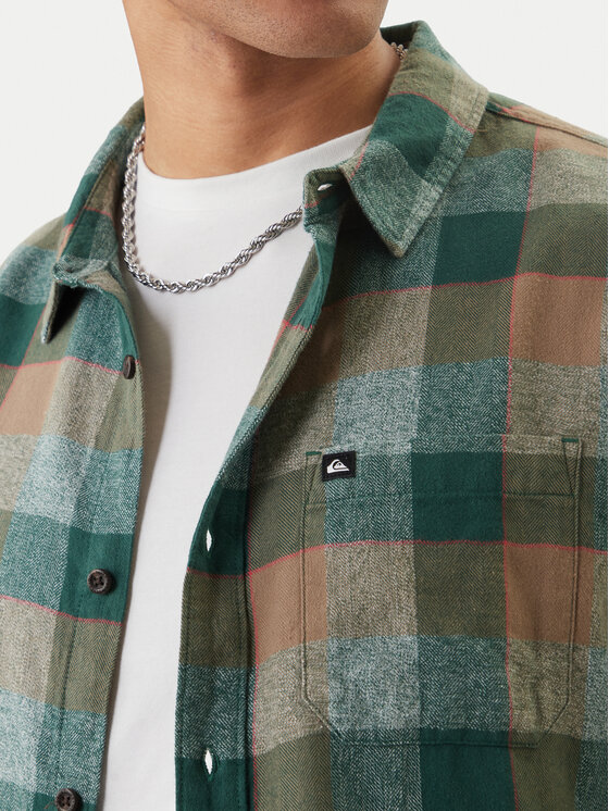 Quiksilver Quiksilver Hemd Motherfly Plaid EQYWT04642 Bunt Regular Fit