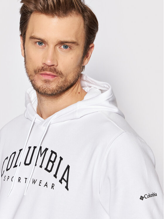 Columbia Columbia Sweatshirt Csc Basic Logo 1681664 Weiß Regular Fit