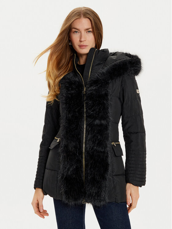 Marciano Guess Marciano Guess Pehelykabát Zoe 4BGL41 7188A Fekete Regular Fit