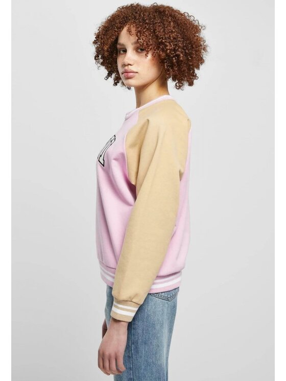 Karl Kani Karl Kani Mikina SERIF BLOCK COLLEGE CREW NECK Barevná Regular Fit