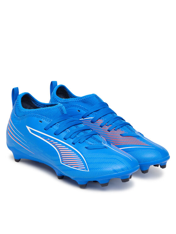 Puma Puma Buty do piłki nożnej Ultra 6 Match Fg/Ag Jr 108515 01 Niebieski
