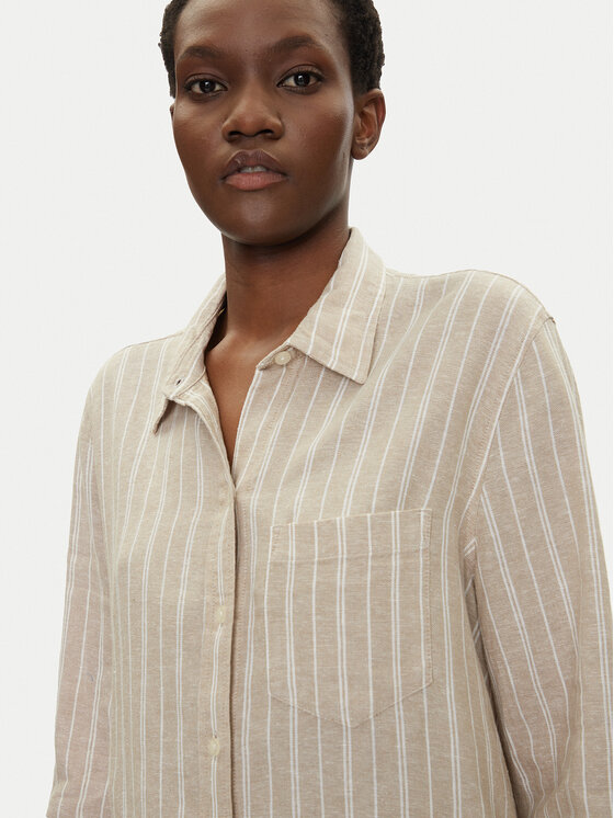 Gap Gap Camicia 885287-13 Beige Regular Fit