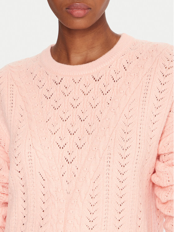Guess Guess Sweter W5YR56 Z2ZK2 Pomarańczowy Regular Fit