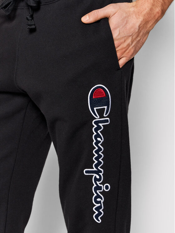 champion vertical logo sweatpants