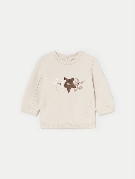 Mayoral Mayoral Μπλούζα 2455 Μπεζ Regular Fit