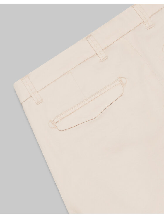 Borgio Borgio Spodnie materiałowe sagrado Beżowy Slim Fit