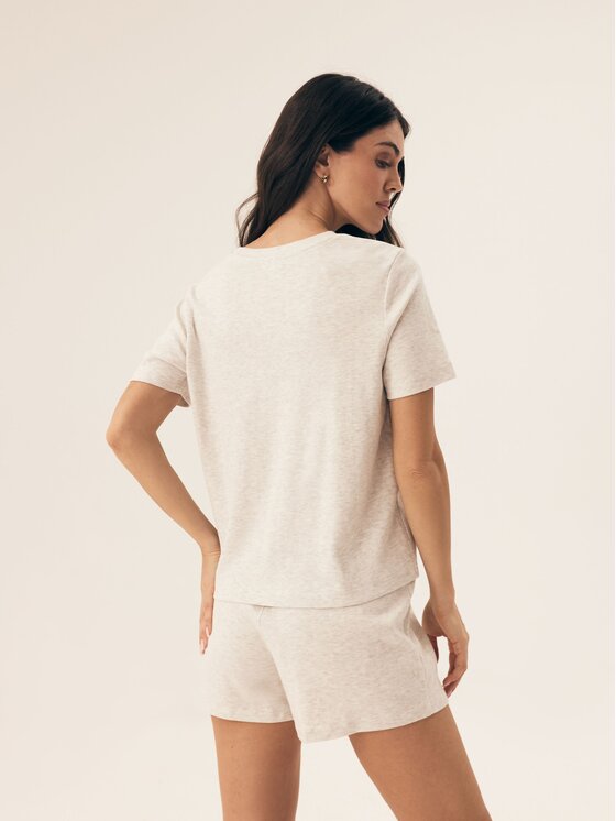 Esotiq Esotiq Pyžamo 43060 Sivá Regular Fit
