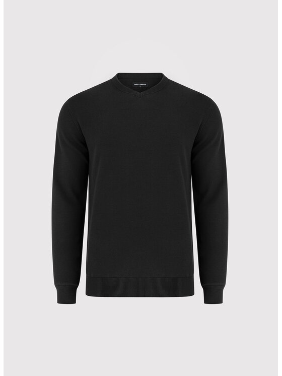Pako Lorente Pako Lorente Sweter P26WN-2X-010 Czarny Straight Fit
