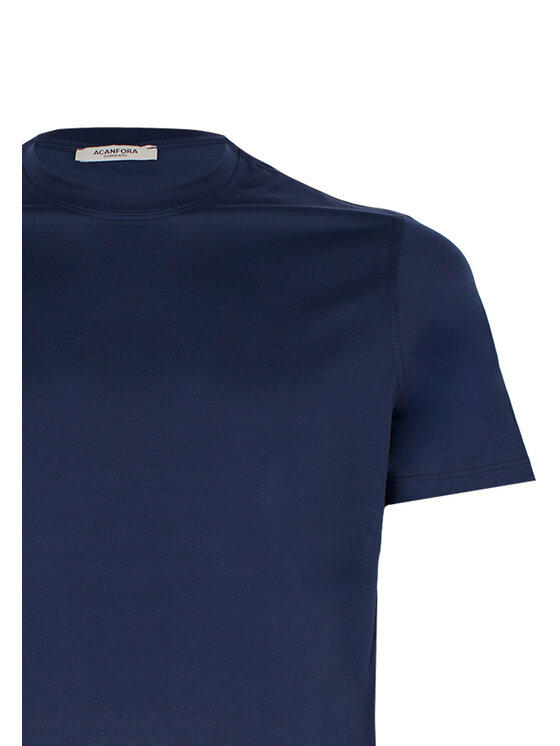 ACANFORA ACANFORA T-shirt ACA010-BLU Blu Regular Fit