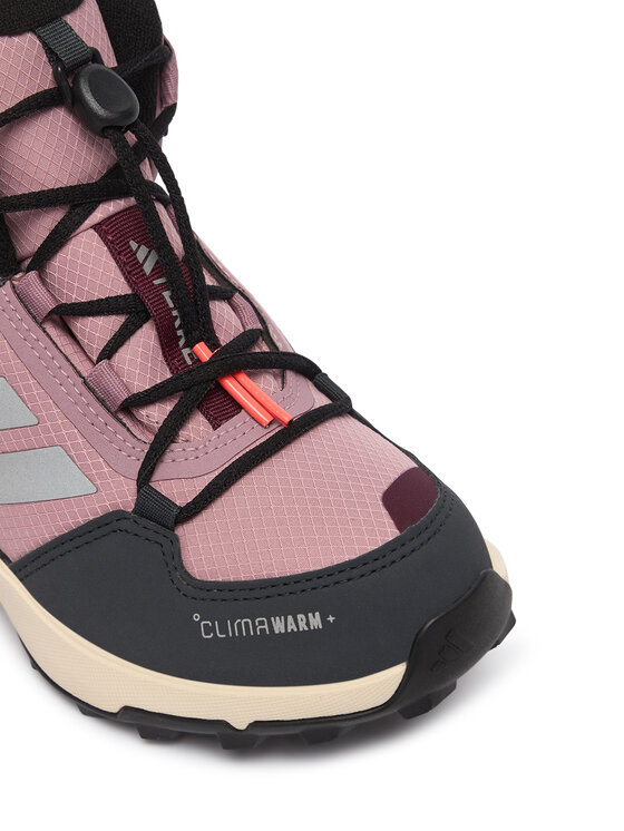 adidas adidas Trekingová obuv Terrex Ax4R Mid Climawarm+ Hiking Shoes Kids KI5824 Ružová
