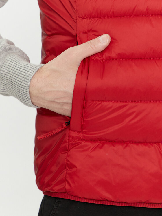 Aeronautica Militare Aeronautica Militare Weste 241AB2143CT3246 Rot Regular Fit