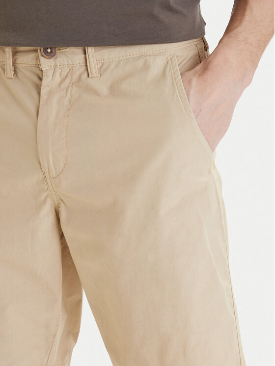 Napapijri Napapijri Pantaloncini di tessuto Nakuru 6 NP0A4HRV Beige Regular Fit