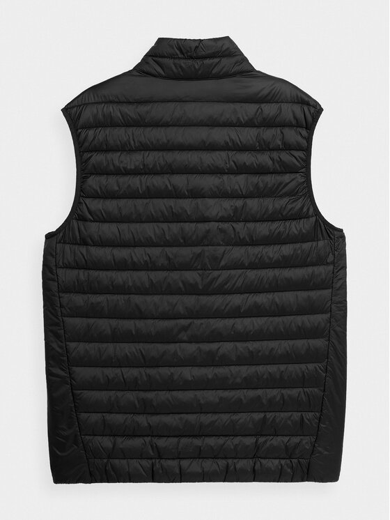 4F 4F Weste TVESM062 Schwarz Regular Fit