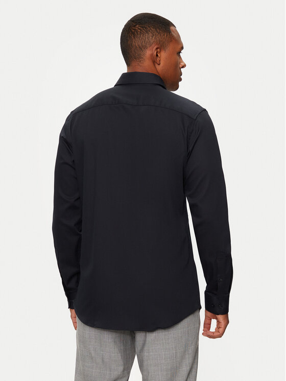 Selected Homme Selected Homme Πουκάμισο 16092939 Μαύρο Slim Fit