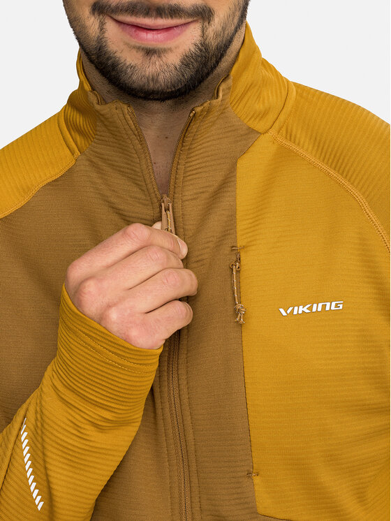 Viking Viking Bluza Birger Man Żółty Regular Fit