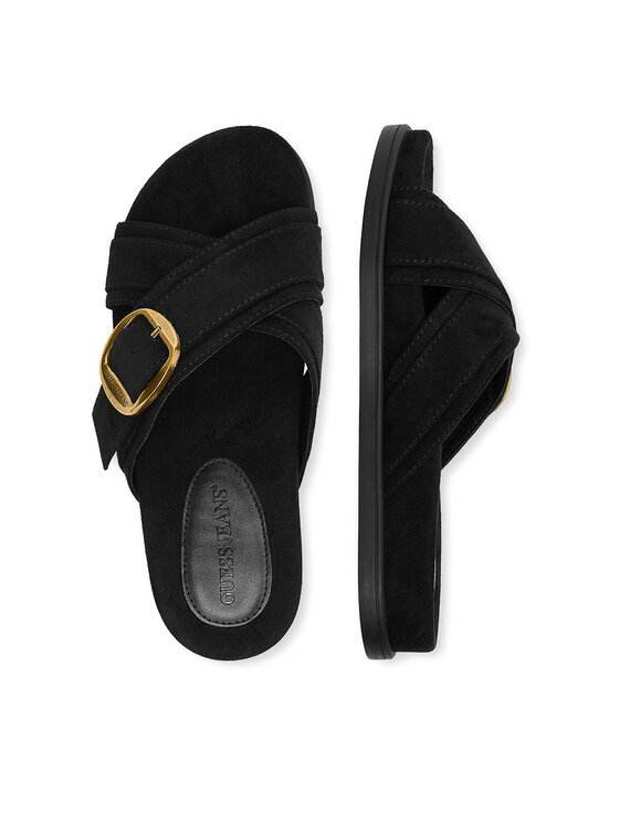 Guess Jeans Guess Jeans Natikače CEO-HY1001-6 Crna