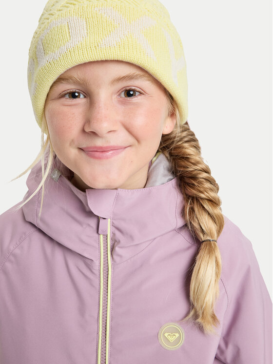 Roxy Roxy Kurtka narciarska Hekla Ice ERGTJ03204 Różowy Relaxed Fit