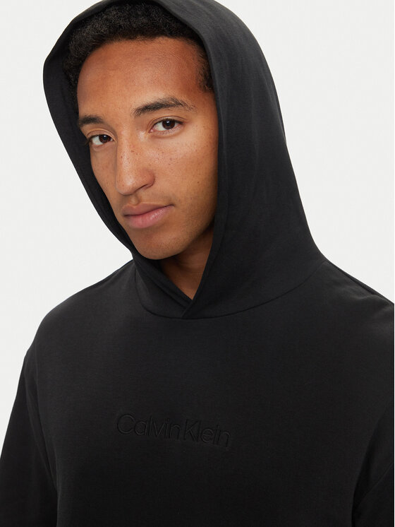 Calvin Klein Calvin Klein Džemperis 000NM2710E Juoda Regular Fit