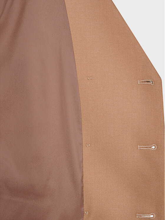 Evenemen Evenemen Kamizelka Boston Caterina 05 Beżowy Slim Fit