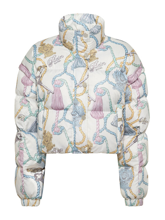 PHILIPP PLEIN PHILIPP PLEIN Kurtka puchowa 27293 Kolorowy Regular Fit
