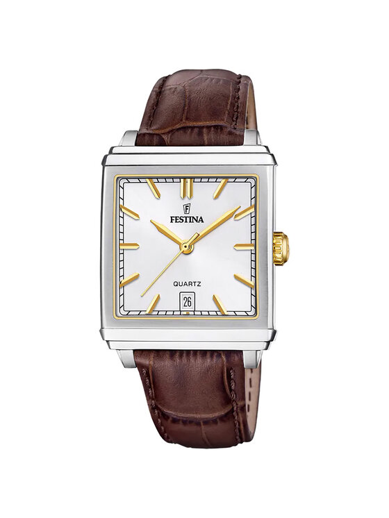 Festina Festina Zegarek F20681-4 Brązowy