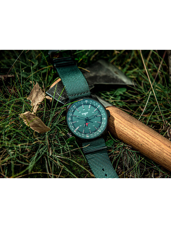 Traser Traser Zegarek TS-109035 Zielony