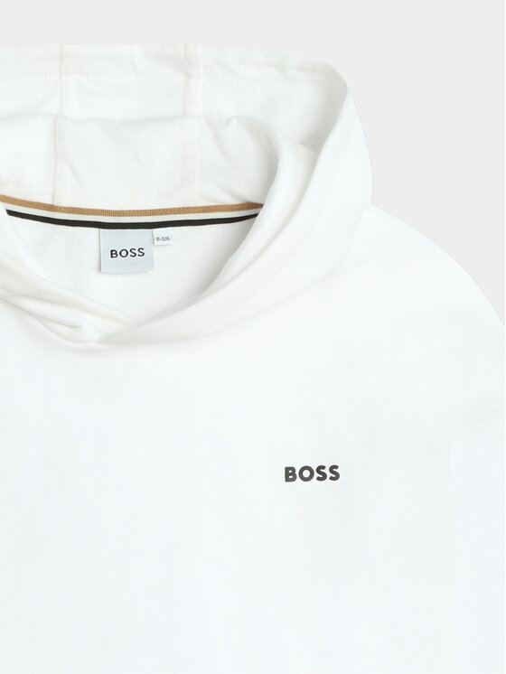 BOSS Boss Majica dugih rukava J51004 S Bijela Loose Fit