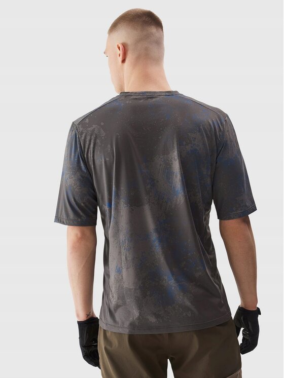 4F 4F T-Shirt 4FWSS24TFTSM791 Brązowy Active Fit
