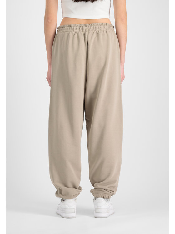 Alpha Industries Alpha Industries Joggery Alpha Essentials Rubber Logo Jogger Women Żółty Relaxed Fit