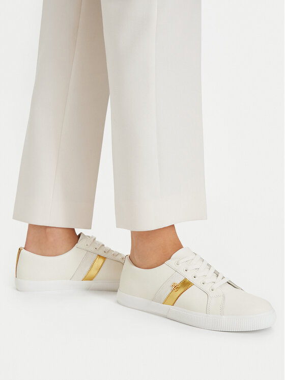 LAUREN RALPH LAUREN LAUREN RALPH LAUREN Сникърси Janson II 802P02521002 Бял