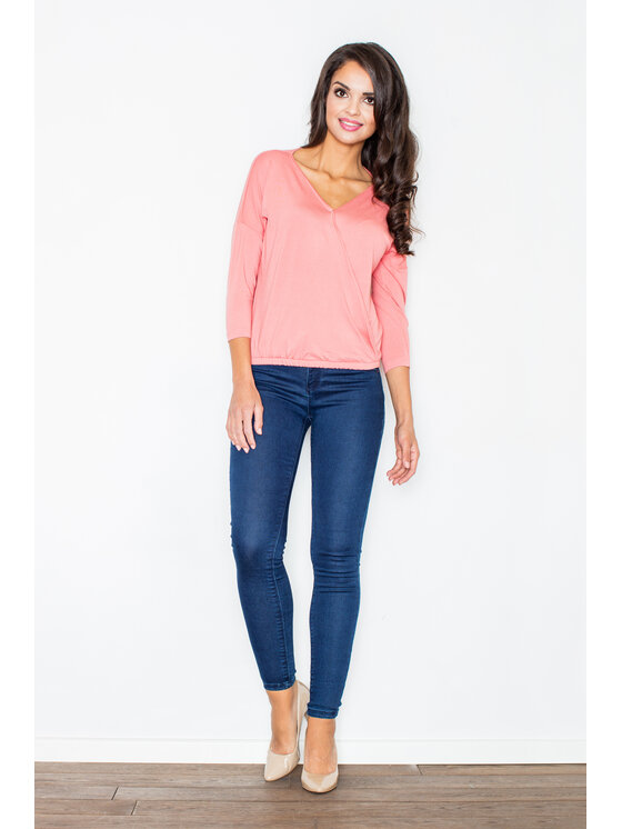 FIGL FIGLFIGL Blusa M278 Rosa Regular Fit