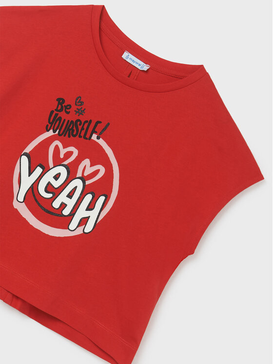 Mayoral Mayoral T-shirt 6053 Rosso