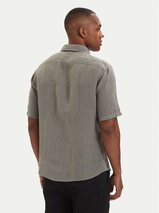 BOSS BOSS Hemd 50537382 Dunkelgrau Regular Fit