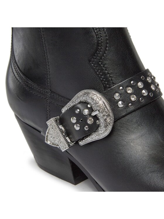 Guess Guess Čizme Hermine FL7HRM LEA10 Crna